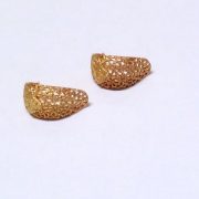 Gold Net Earrings AS 51247883 (002)