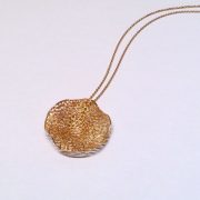 Gold Net Necklace AS 51243792+51649050